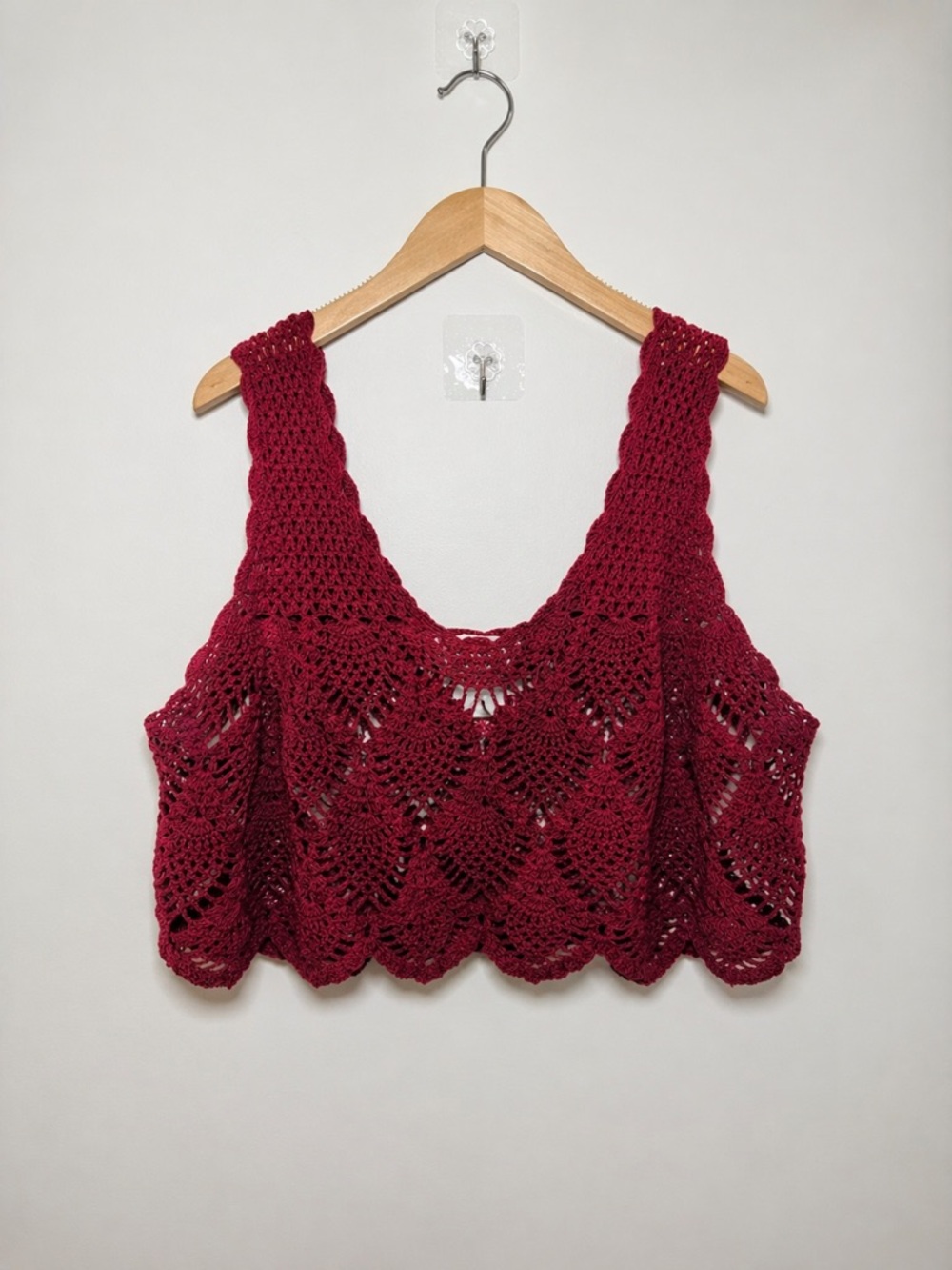Vintage Crochet Crop Top